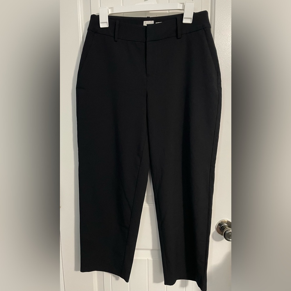 A New Day Black Wide Leg Stretch Pants size 6